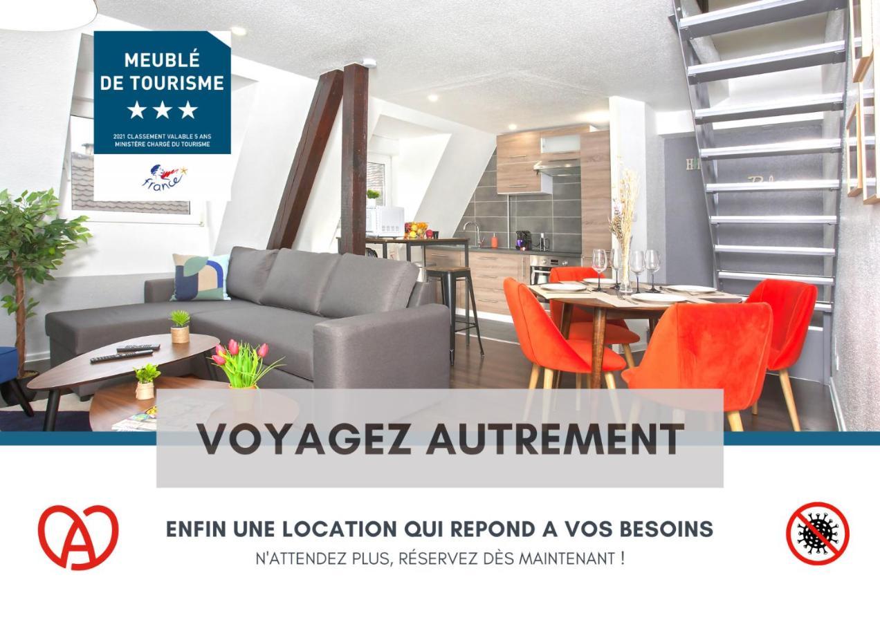 Duplex - Le Cosy - Hyper Centre Lägenhet Haguenau Exteriör bild